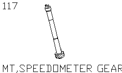 Привод спидометра