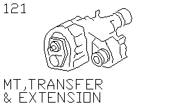 Задняя часть, МКПП