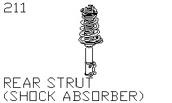 Задний амортизатор