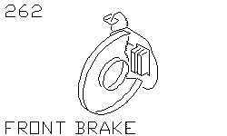 Передний тормоз