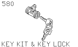 Набор ключей и замки