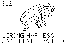 Жгут проводов, приборная панель