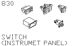 Переключатели приборной панели