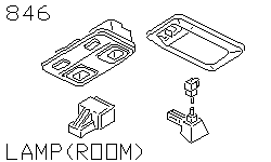 Лампа салона