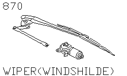 Стеклоочиститель лобового стекла