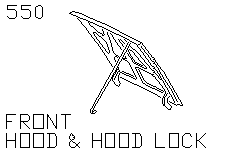 Капот и замок капота