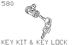 Набор ключей и замки