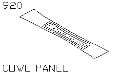 Панель обтекателя