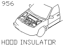 Изолятор капота