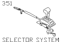 Механизм селектора переключения передач
