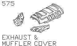 Защита выхлопной трубы и глушителя