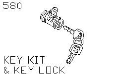 Набор ключей и замки