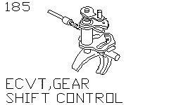 Механизм управления переключением передач (Вариатор)