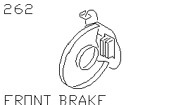 Передний тормоз