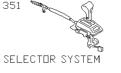 Механизм селектора переключения передач