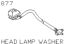 Омыватель фары