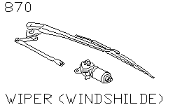 Стеклоочиститель лобового стекла