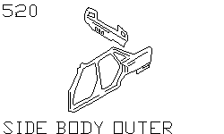 Наружная боковая панель