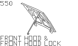 Капот и замок капота