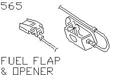 Лючок бензобака и система открывания