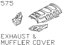 Защита выхлопной трубы и глушителя