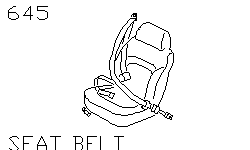 Ремень переднего сиденья