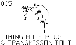 Кожух ремня и болты