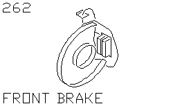Передний тормоз