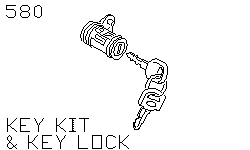 Набор ключей и замки