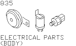 Электрические части кузова