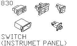 Переключатели приборной панели