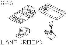 Лампа салона