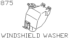 Стеклоомыватель лобового стекла