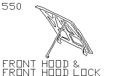 Капот и замок капота