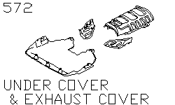 Нижняя защита и защиты выхлопной трубы