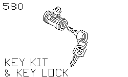 Набор ключей и замки