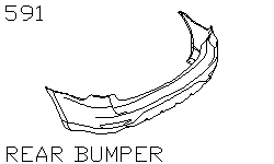 Задний бампер