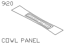 Панель обтекателя