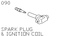 Свеча зажигания и высоковольтные провода