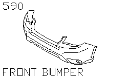 Передний бампер