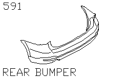 Задний бампер