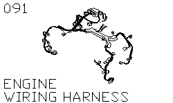 Электропроводка двигателя