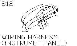 Жгут проводов, приборная панель