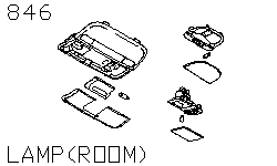 Лампа салона