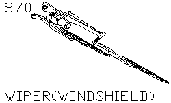 Стеклоочиститель лобового стекла