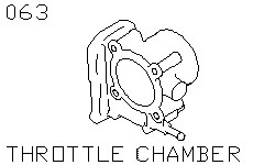 Блок дроссельной заслонки