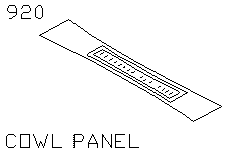 Панель обтекателя