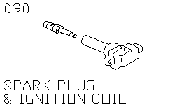 Свеча зажигания и высоковольтные провода