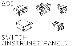 Переключатели приборной панели